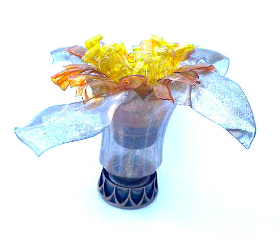 Gold, Orange + Yellow Flower